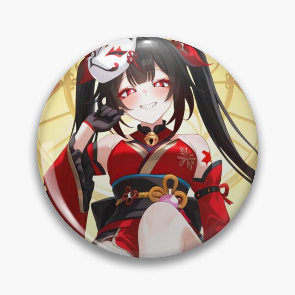 Item preview, Honkai Star Rail Sparkle - Kitsune Shrine Maiden Cherry Blossom Fox Dancer (2) designed and sold by AiDigitalSanctum.