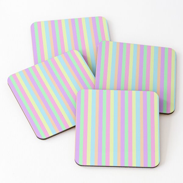 Item preview, Rainbow Candy Stripes designed and sold by kitschandkawaii.
