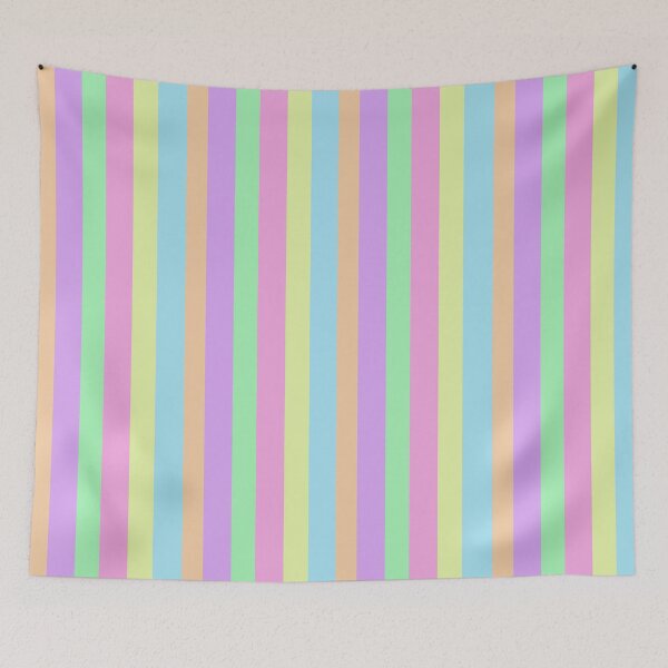 Item preview, Rainbow Candy Stripes designed and sold by kitschandkawaii.