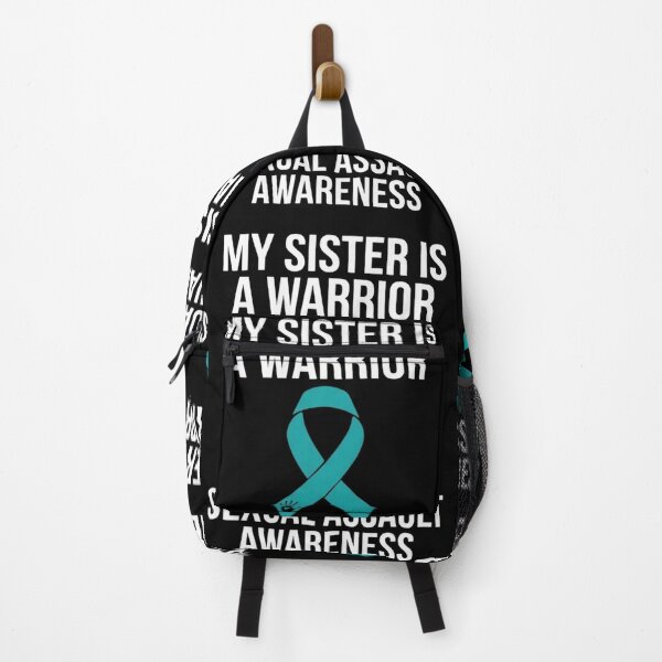 Item preview, Nn Teal ribbon Sexual Assault Awareness Costume Warrior designed and sold by SyncSusscess.