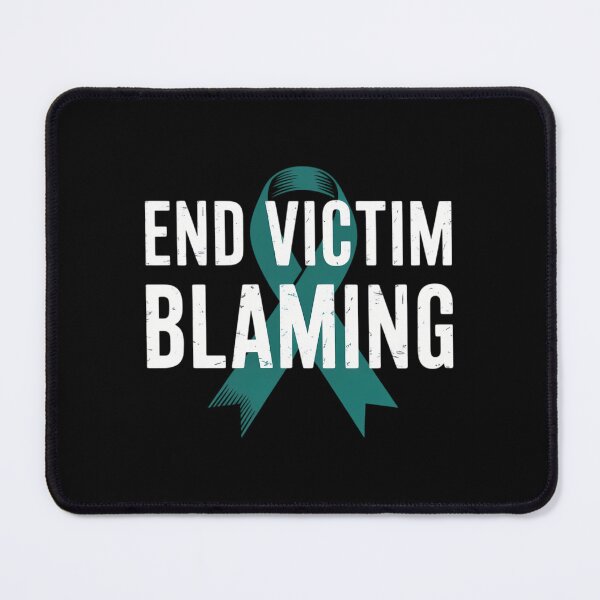 Item preview, End Victim Blaming Sexual Assault Awareness Ribbon Support designed and sold by SyncSusscess.