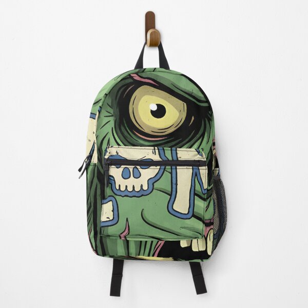 Item preview, Scary Green Zombie Undead Creature Horror Monster designed and sold by DrawHandArt.