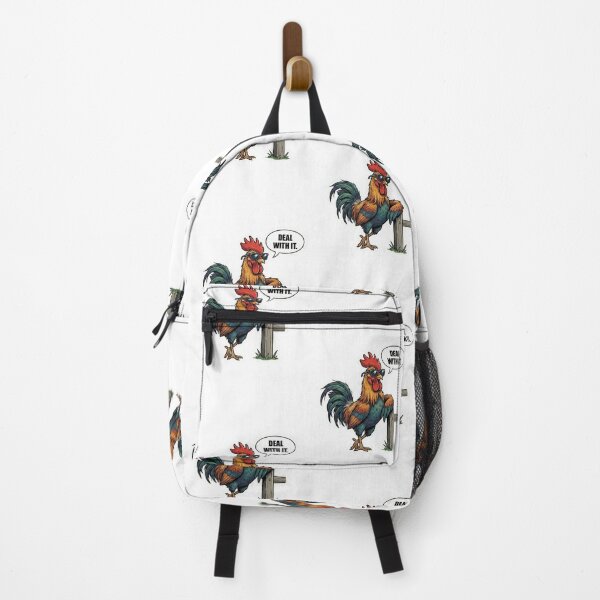 Item preview, Rooster Meme - Deal With It designed and sold by SiksisArt.