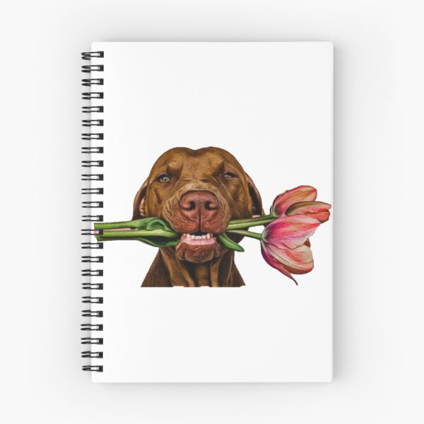 Item preview, The dog holds flowers designed and sold by NoxLand.