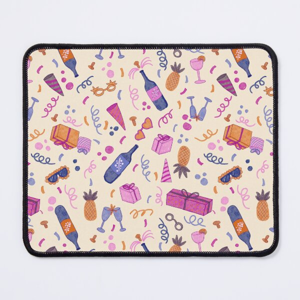 Item preview, Party New Year Champagne watercolor Pink and orange designed and sold by pholiumsigma_design.