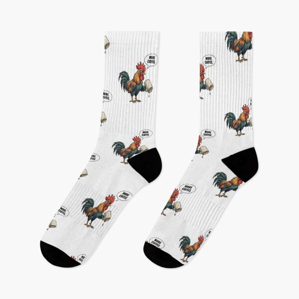 Item preview, Rooster Meme More Coffee designed and sold by SiksisArt.