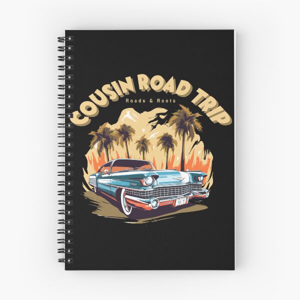Item preview, Cousin Road Trip T-Shirt | Roads & Roots Vintage Car Travel Design for Cousins designed and sold by PixelWaveBD.