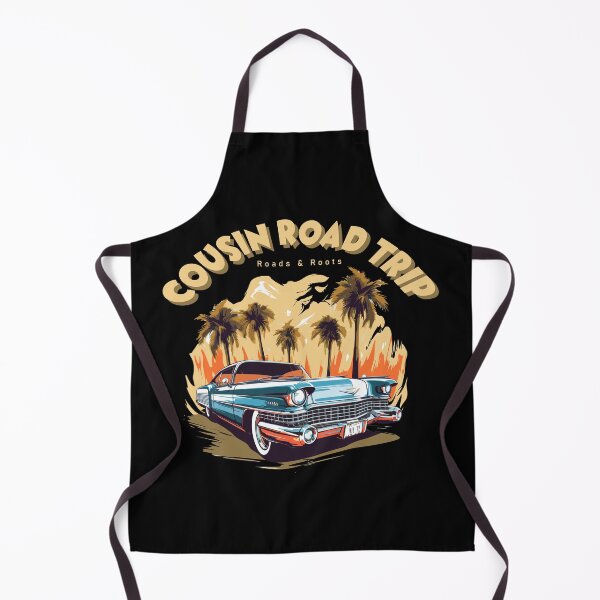 Item preview, Cousin Road Trip T-Shirt | Roads & Roots Vintage Car Travel Design for Cousins designed and sold by PixelWaveBD.