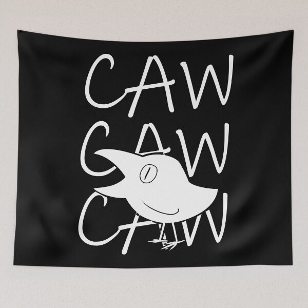 Item preview, Caw Caw Caw (dark ver.) designed and sold by CarpophobicCrow.