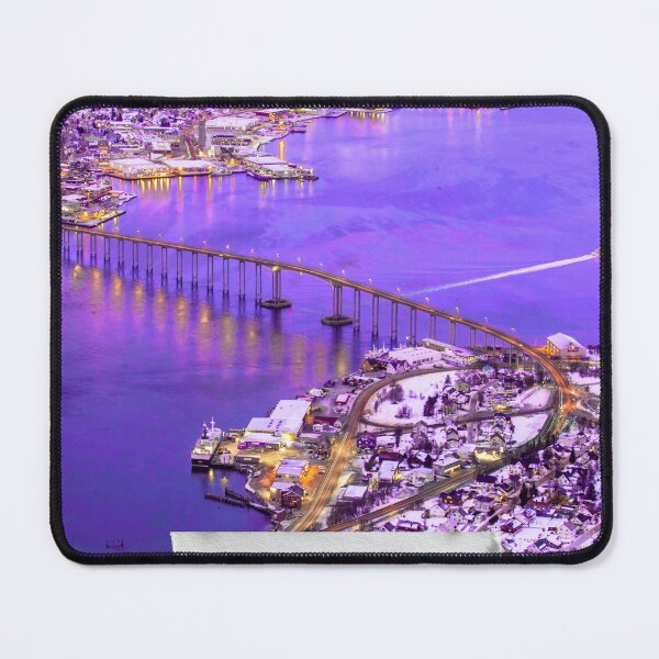 Item preview, Tromso Arctic City Vintage Art designed and sold by Artistshert.