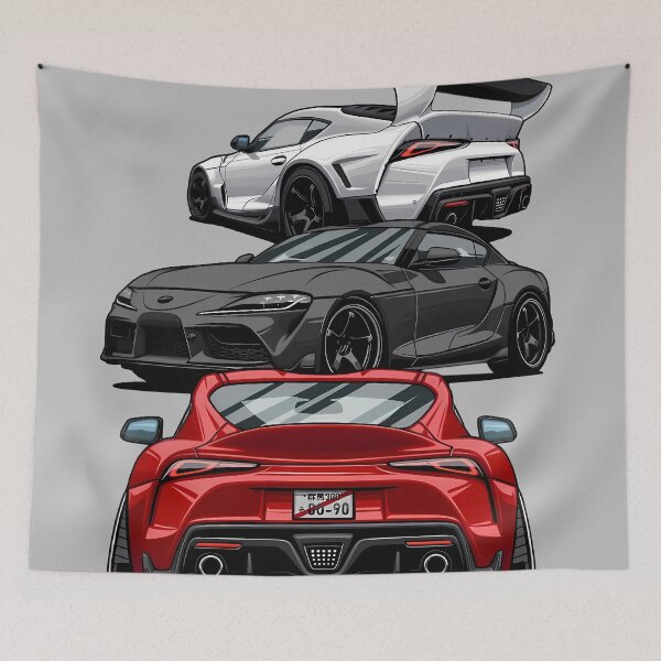 Item preview, JDM Triple Stack Sports Car Lineup designed and sold by DrawDrip.