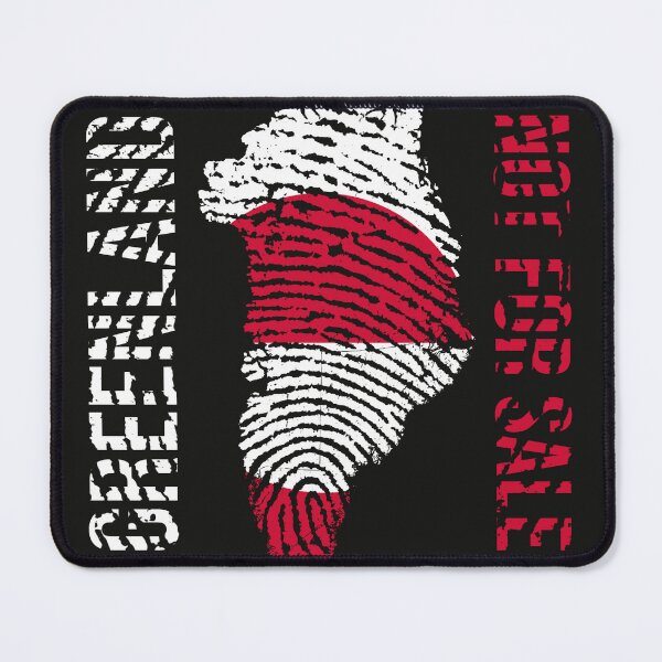 Item preview, Greenland Is Not for Sale – Sovereignty, Freedom, and Resistance Typography Art designed and sold by ArtsyExplorer.