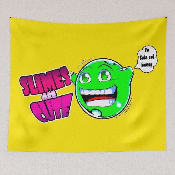 Item preview, Slimes are cute designed and sold by TheKIRIN.