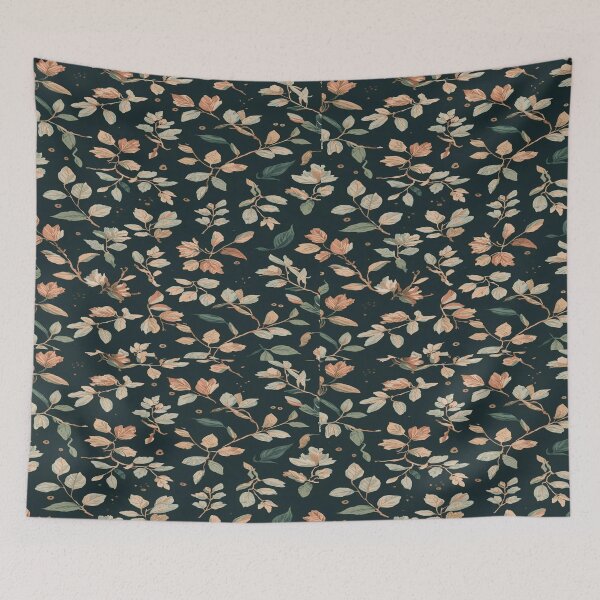 Item preview, Leaf Pattern iPhone Case with Modern Botanicals designed and sold by mari0n980.