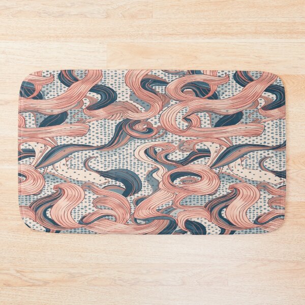 Item preview, Ribbon Pattern iPhone Case with Flowing Lines designed and sold by mari0n980.