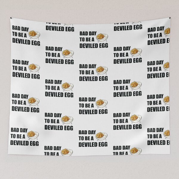 Item preview, Bad Day to Be a Deviled Egg Dark designed and sold by PolaMaku.