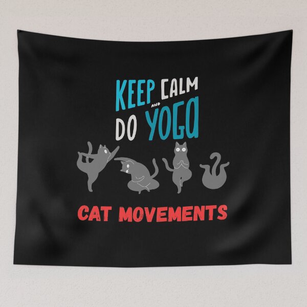 Item preview, cat movements, yoga style designed and sold by Belltish.