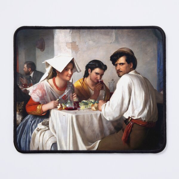 Item preview, Carl Bloch - In a Roman Osteria designed and sold by Jon-Baran.