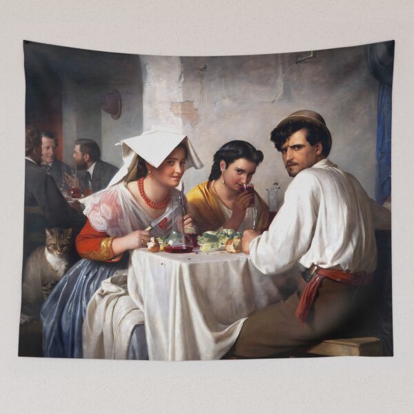 Item preview, Carl Bloch - In a Roman Osteria designed and sold by Jon-Baran.