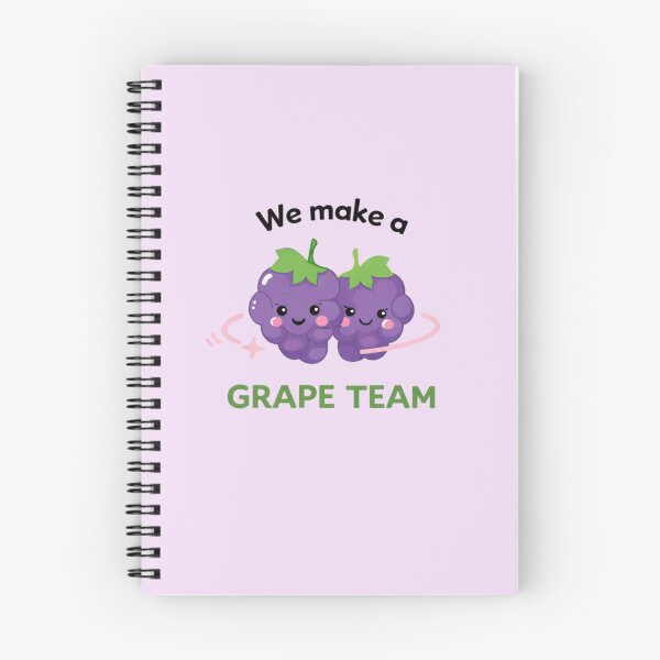 Item preview, We Make a Grape Team: Cute Grape Pun Illustration designed and sold by Punberry.