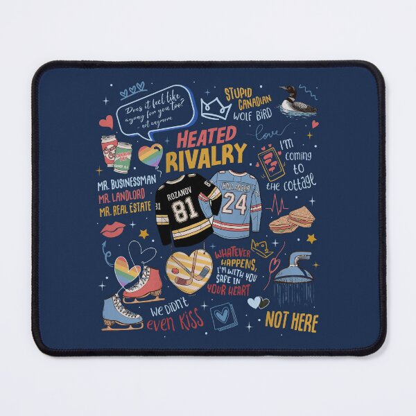Item preview, Heated Rivalry Shane Hollander Ilya Rozanov Hudson Williams Connor Storrie Ice Hockey Couple Romance designed and sold by olsonyvykteresa.