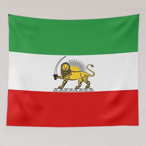 Item preview, State flag of the Imperial State of Iran, Pre 1979 designed and sold by abbeyz71.