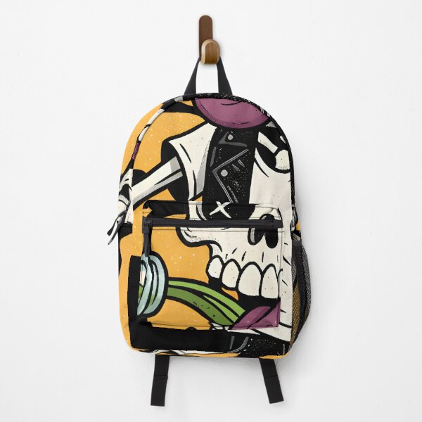 Artikelvorschau, Wähle dein Gift: Punk-Skelett trinkt giftiges Gift (Kunst) entworfen und verkauft von DrawHandArt.
