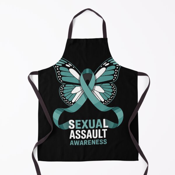 Item preview, Teal Ribbon, Teal Butterfly, Sexual Assault Awareness designed and sold by cosmicncozyS.