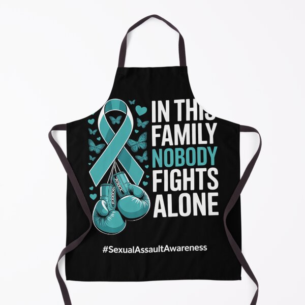 Item preview, Teal Ribbon Survivor Fighter Sexual Assault Awareness designed and sold by cosmicncozyS.