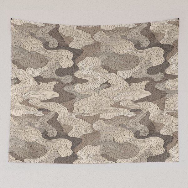 Item preview, Organic Maze Abstract Pattern designed and sold by mari0n980.