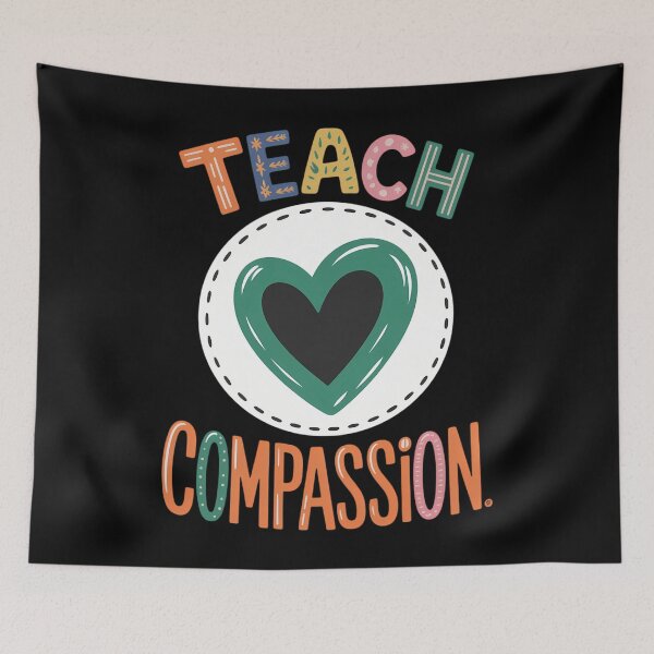 Item preview, Teach Compassion Ribbon Sexual Assault Awareness month designed and sold by cosmicncozyS.