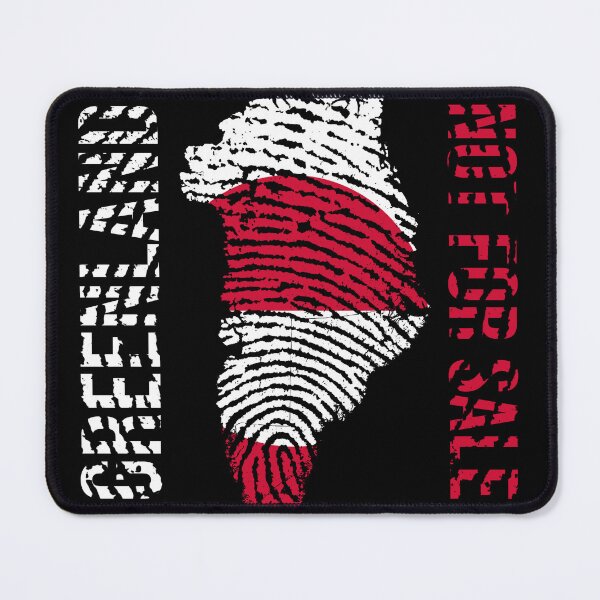 Item preview, Greenland Not for Sale – Sovereignty, Freedom, and Resistance Typography Art designed and sold by ArtsyExplorer.