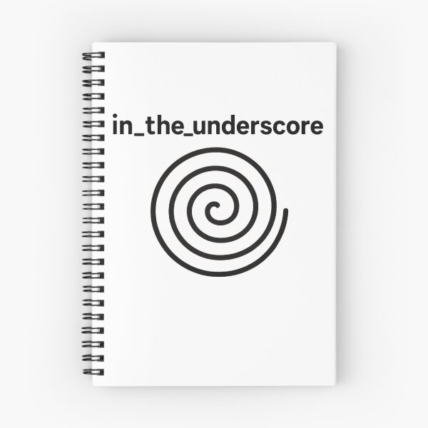 Item preview, in_the_underscore – Black Spiral Contact Improvisation | Somatic Movement Art designed and sold by Spiral Studio.