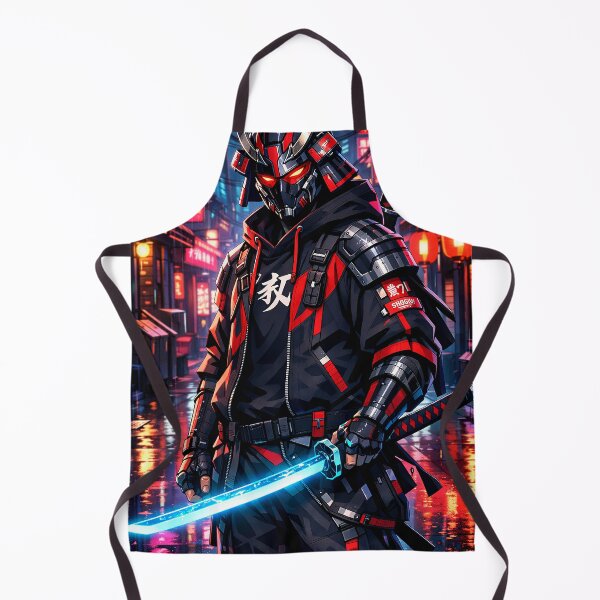 Artikelvorschau, Cyber Samurai Neon Streetwear Art entworfen und verkauft von FUIRY .