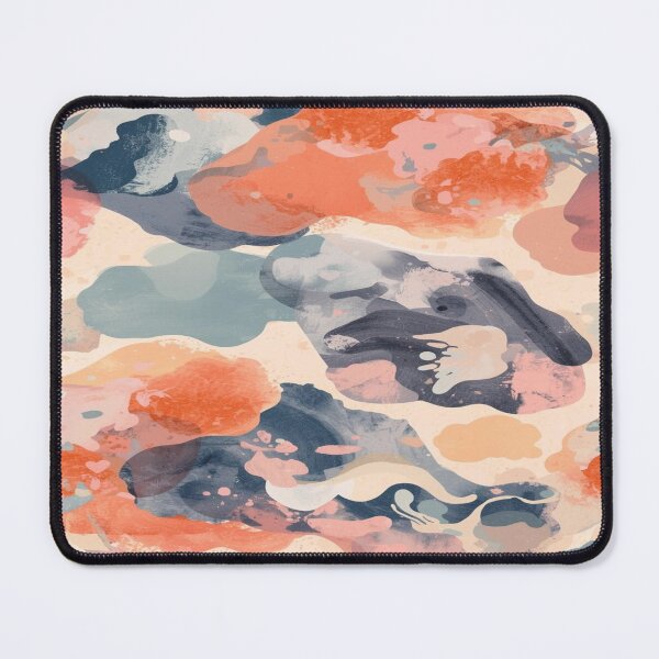 Item preview, Paint Dab Abstract Pattern in Pastel Colors designed and sold by mari0n980.
