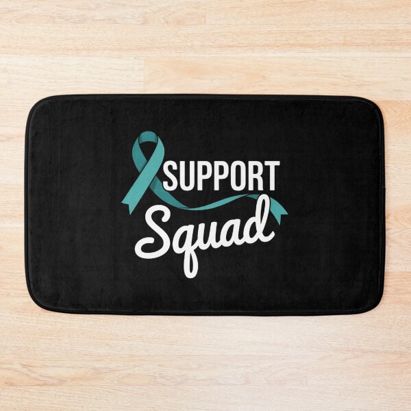Item preview, Support Squad Teal Ribbon Stop Sexual Assault Awareness designed and sold by cosmicncozyS.