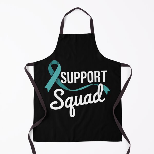 Item preview, Support Squad Teal Ribbon Stop Sexual Assault Awareness designed and sold by cosmicncozyS.