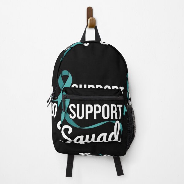 Item preview, Support Squad Teal Ribbon Stop Sexual Assault Awareness designed and sold by cosmicncozyS.