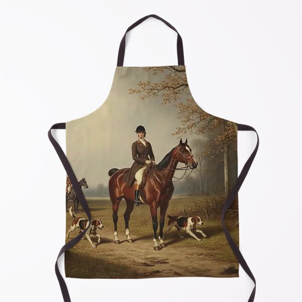 Item preview, Fox Hunting picture serie 3/3 - Equestrian Painting designed and sold by KiwiRider.