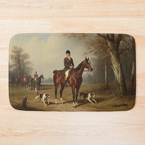 Item preview, Fox Hunting picture serie 3/3 - Equestrian Painting designed and sold by KiwiRider.