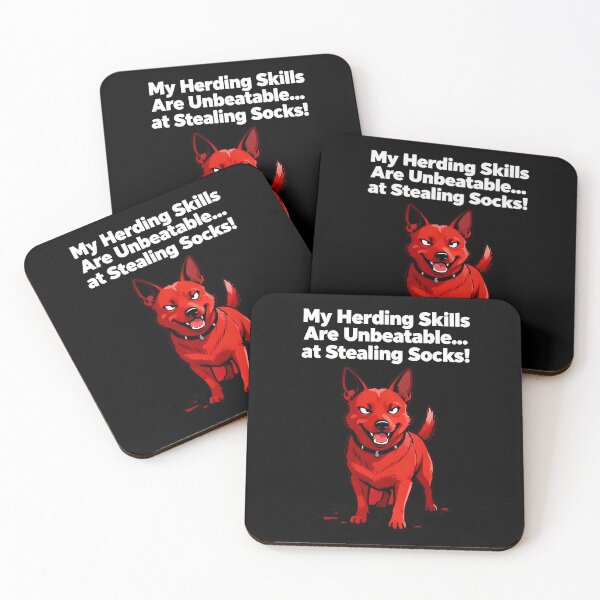 Item preview, red cattle dog designed and sold by Uglyandcute.