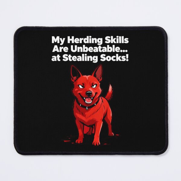 Item preview, red cattle dog designed and sold by Uglyandcute.