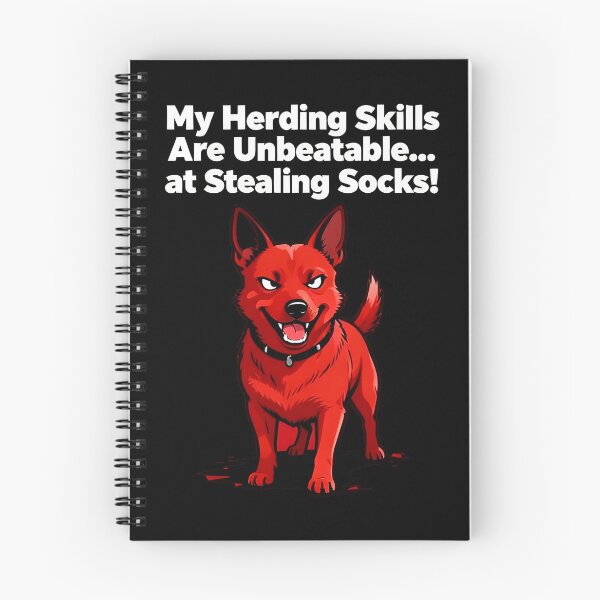 Item preview, red cattle dog designed and sold by Uglyandcute.