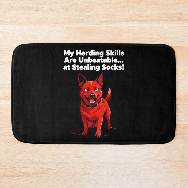 Item preview, red cattle dog designed and sold by Uglyandcute.