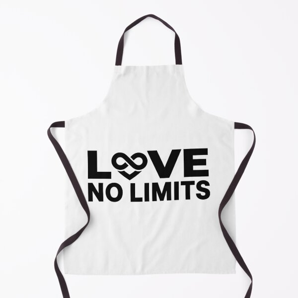 Item preview, Love No Limits Bold Valentine Quote Art designed and sold by MofazStyle.