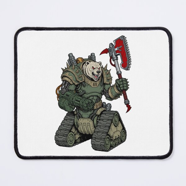 Item preview, Bear tank cyborg designed and sold by krabbaraban.