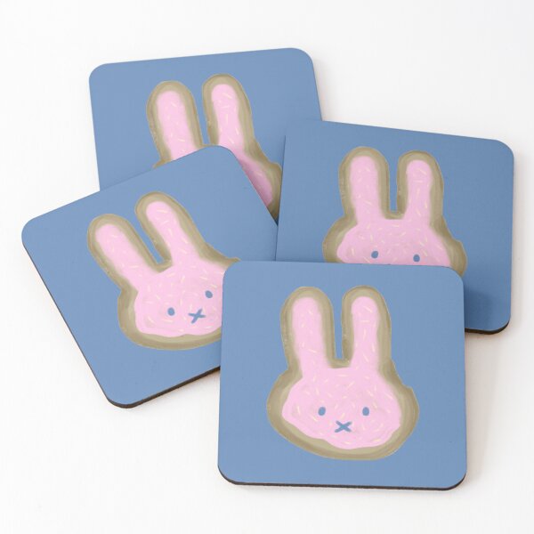 Item preview, bunny cookie with face <3 designed and sold by fairieprincess.