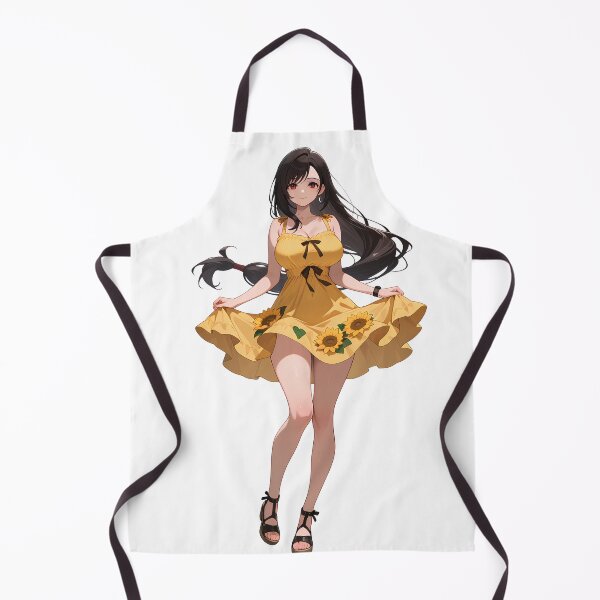 Item preview, Tifa Sundress Season Girl Anime Meme Funny Casual designed and sold by LaughingMan132.
