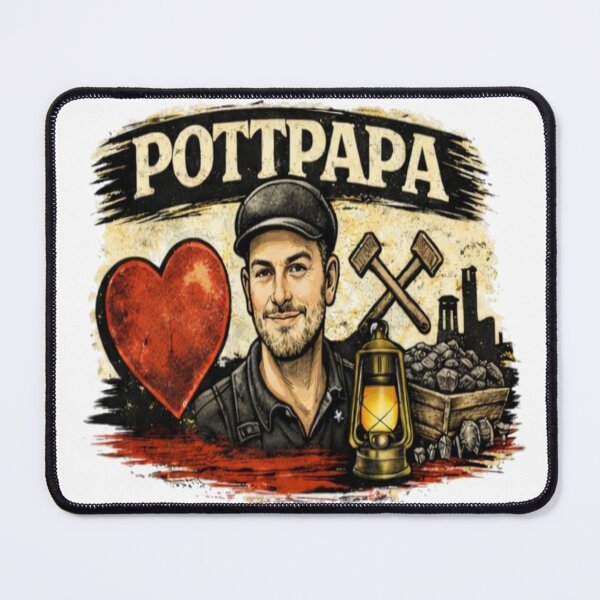 Item preview, Pottpapa – Best Dad in the District designed and sold by NeedfulThingsOb.