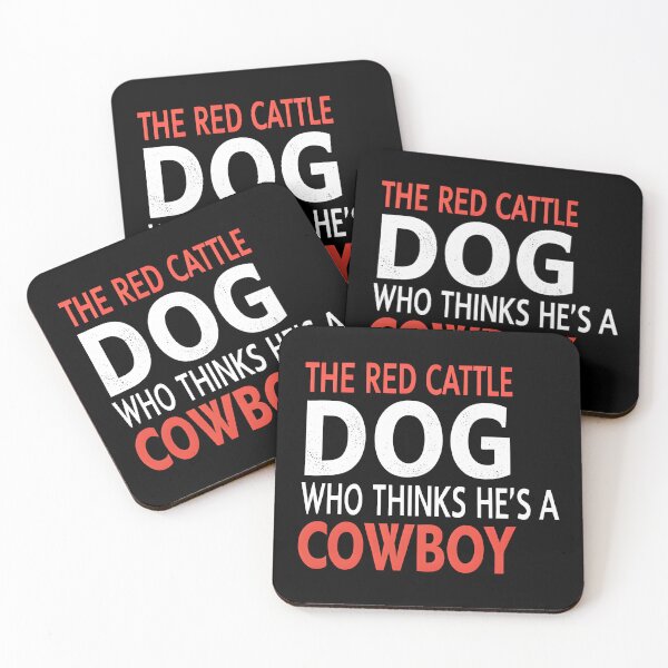 Item preview, red cattle dog designed and sold by Uglyandcute.